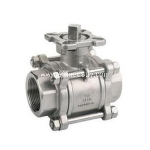 3 Pieces Floating Ball Valve